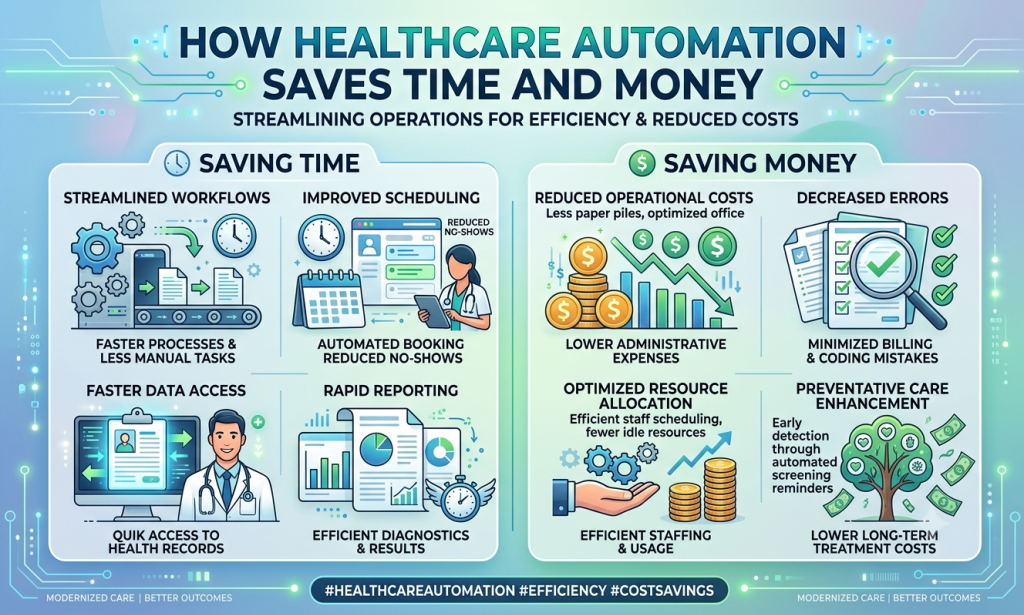 How Healthcare Automation Saves Time and Money