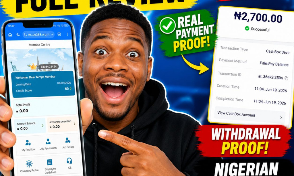 TAG Nigeria Real or Fake? 2026 Login, Register, Withdrawal Proof & Honest Review