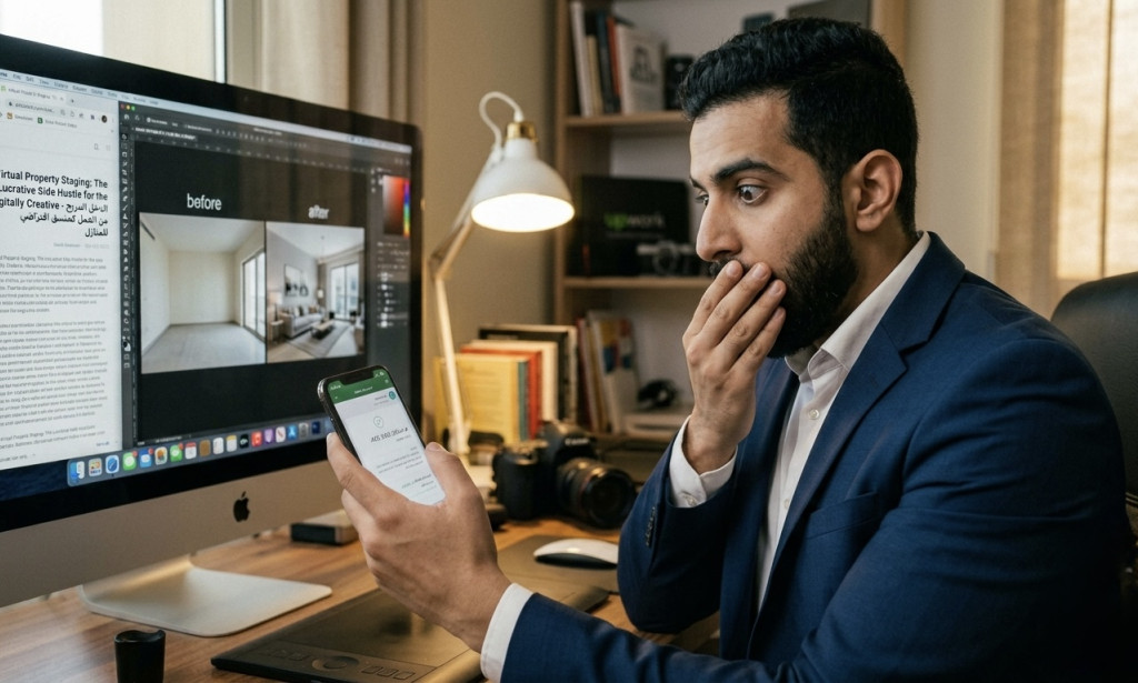 Virtual Property Staging: The Lucrative Side Hustle for the Digitally Creative