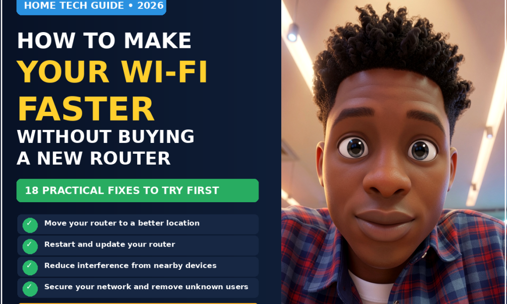 How to Make Your Wi-Fi Faster and More Reliable in 2026 Without Buying a New Router