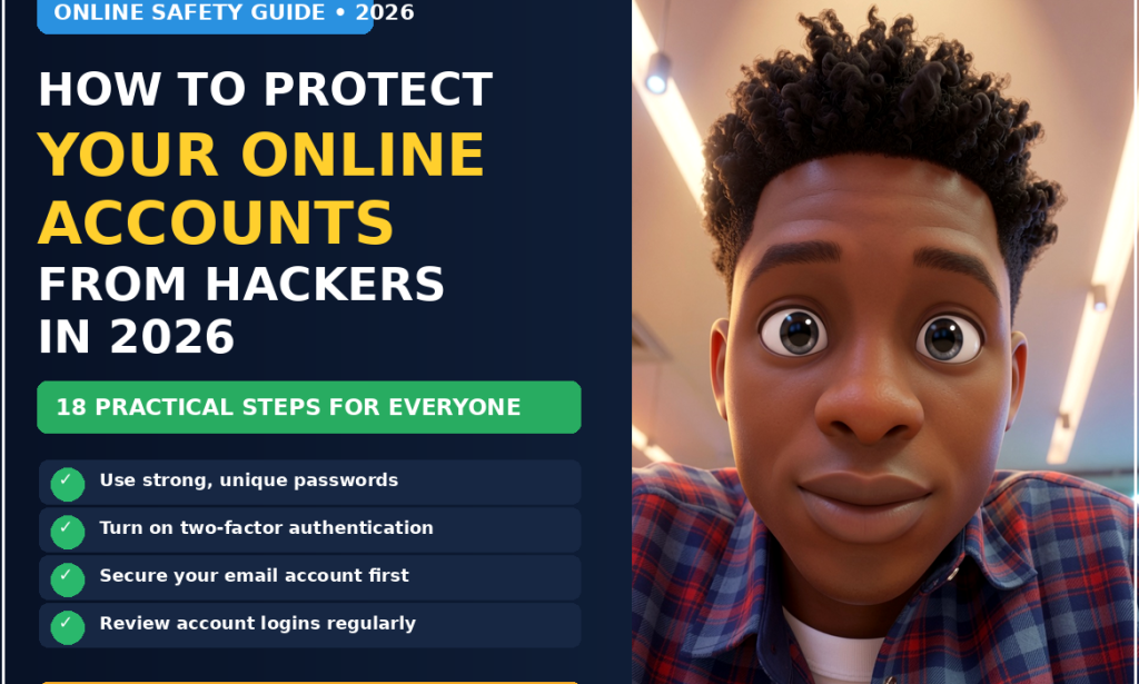 How to Protect Your Online Accounts in 2026: 18 Simple Security Steps Everyone Should Follow