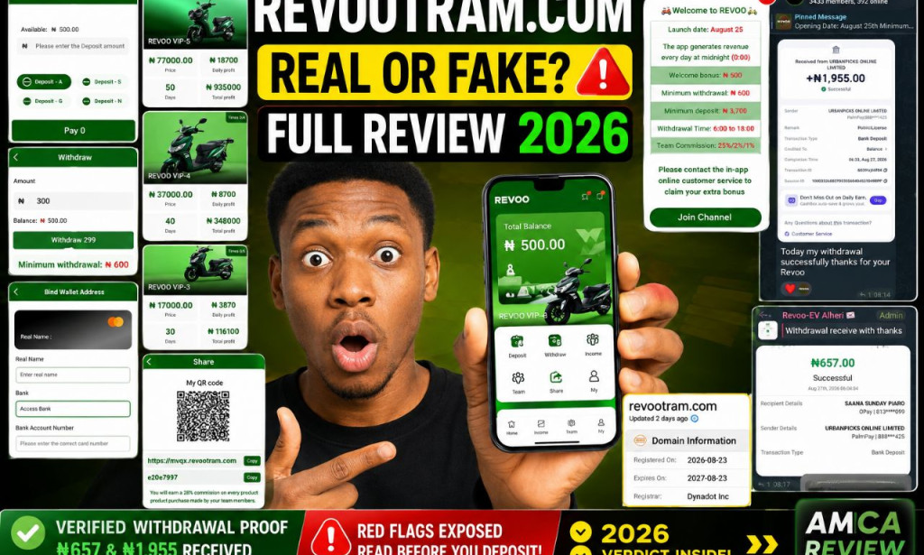 Revoo Review 2026 – Legit or Scam? Login, Register & Withdrawal Guide