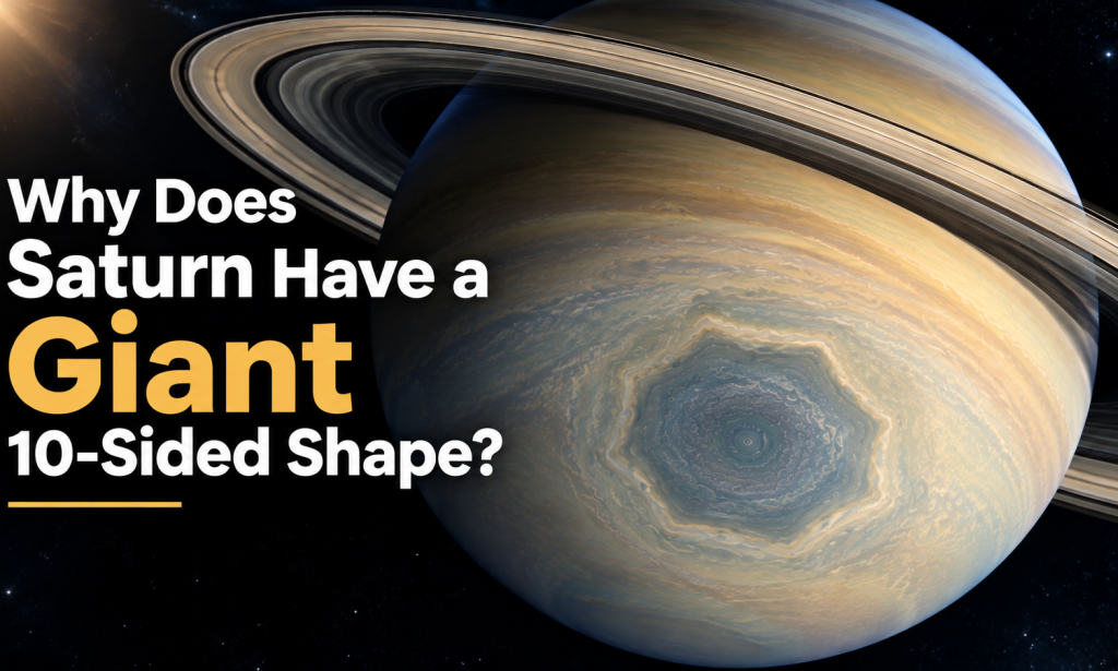 Why Does Saturn Have a Giant 10-Sided Shape?