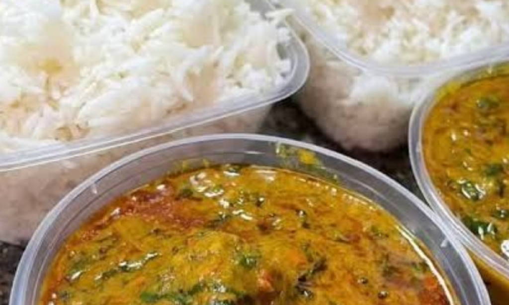 Preparation for Banga stew(ofe akwu)