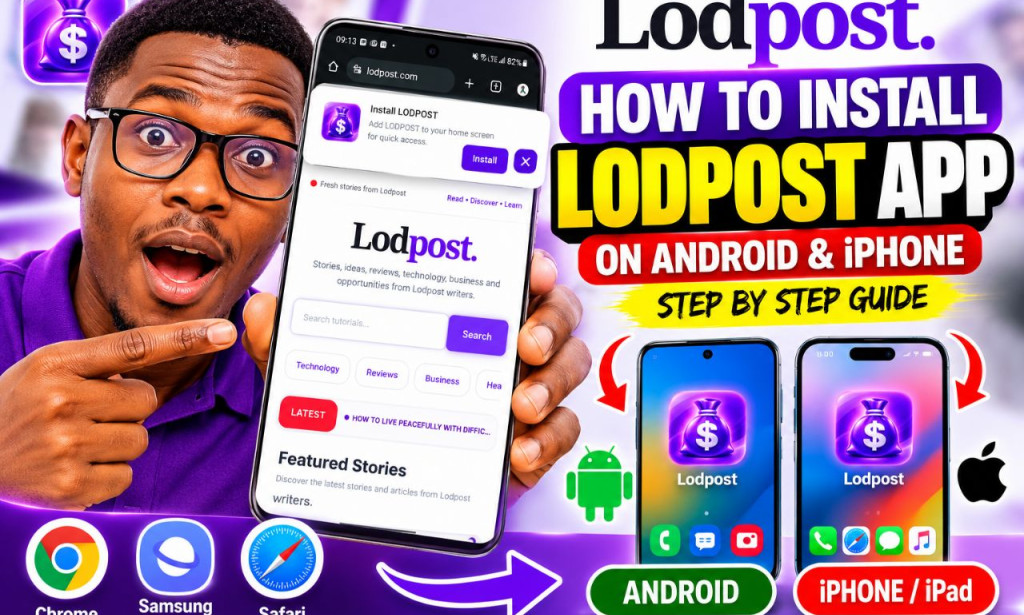 How to Install Lodpost App on Android & iPhone | Complete PWA Guide