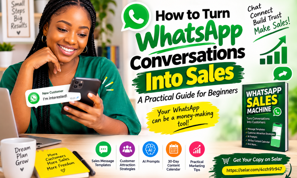 HOW TO TURN YOUR WHATSAPP CONVERSATIONS INTO SALES