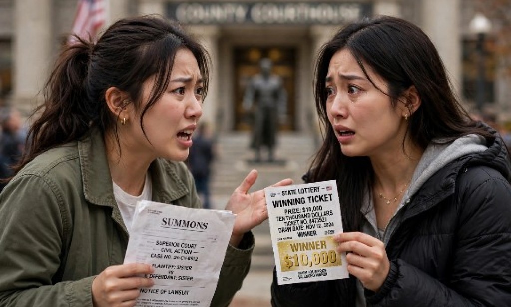 My Sister Sued Me After I Won $10,000 Lottery - Judge's Final Decision Left Everyone In Shock