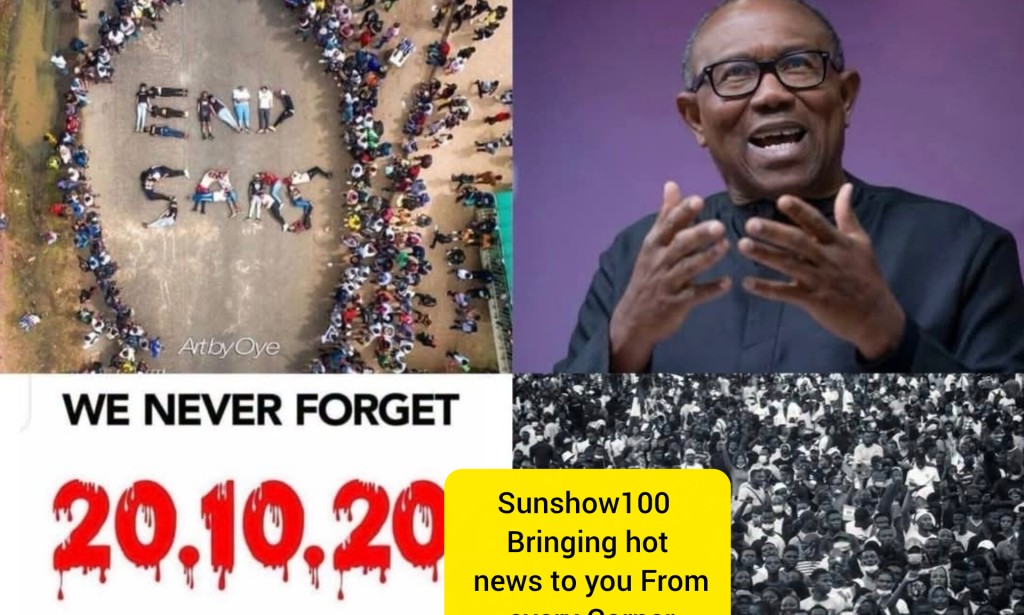NDC presidential candidate, Peter Obi, has remembered the victims of the October 20, 2020,