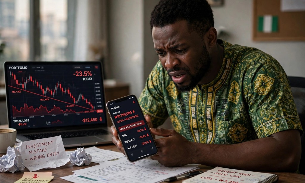 5 Mistakes That Make Nigerians Lose Money on Investment Apps.