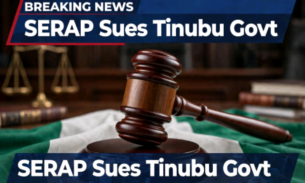 BREAKING: SERAP Sues Tinubu Govt Today – See Reason