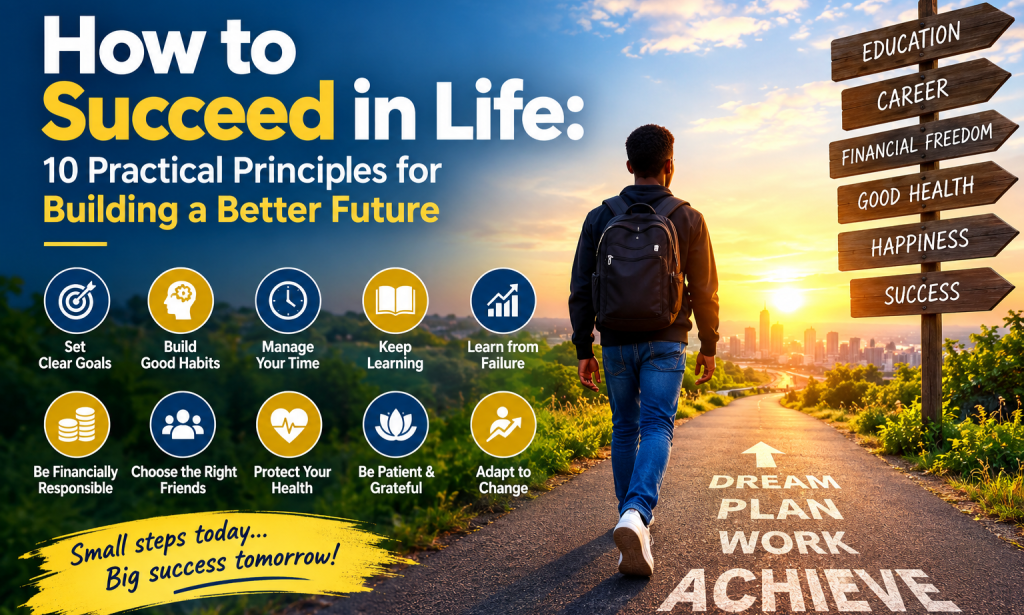 How to Succeed in Life: 10 Practical Principles for Building a Better Future