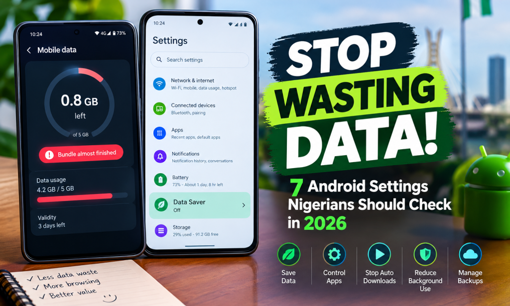 Is Your Phone Wasting Your Data? 7 Android Settings Nigerians Should Check in 2026